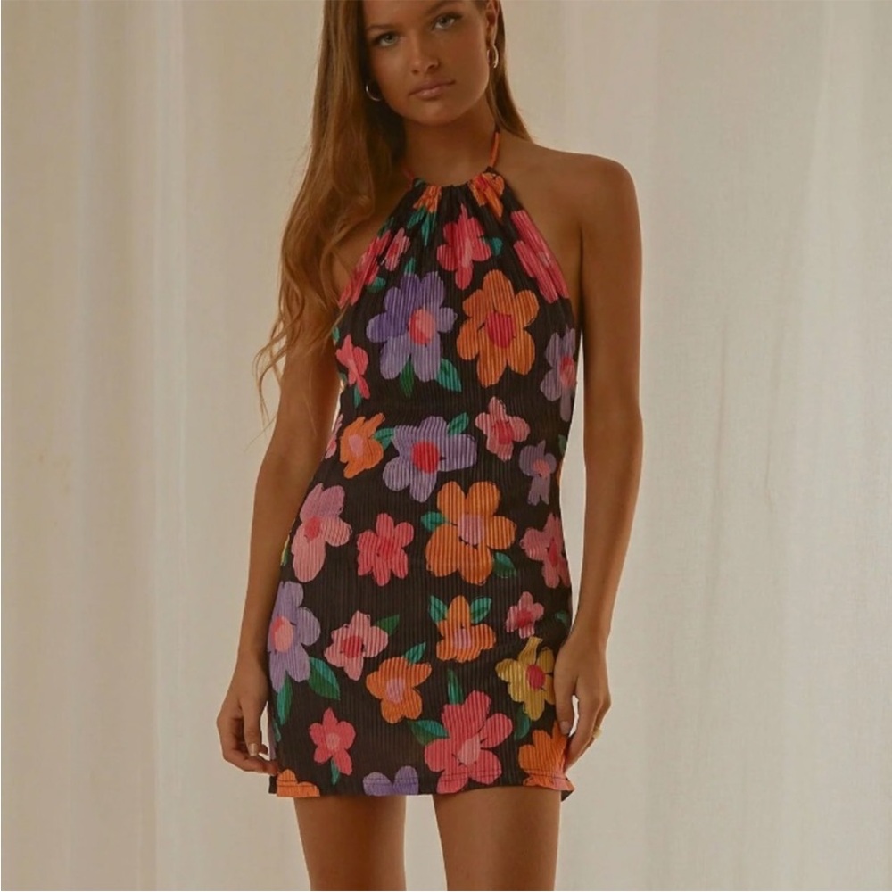 Love From Europe Halter Dress